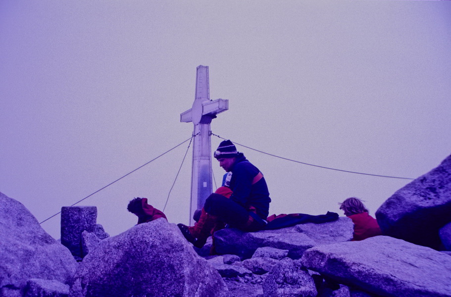 1984-07 Schwarzenstein 3370m Zillertaler Alpen
