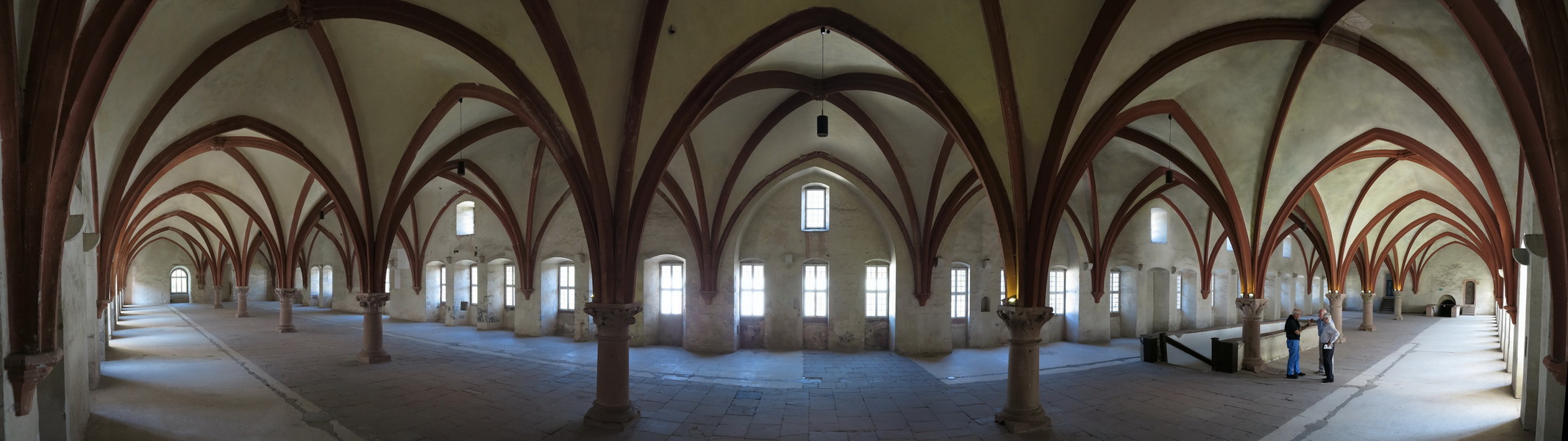 Säulenhalle im Kloster Eberbach