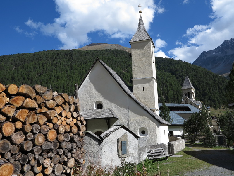 Alte Kirche in Sulden