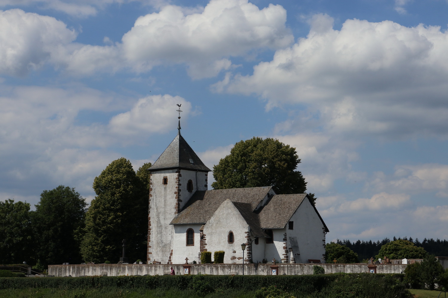 Wehrkirche Berndorf 12.Jh.
