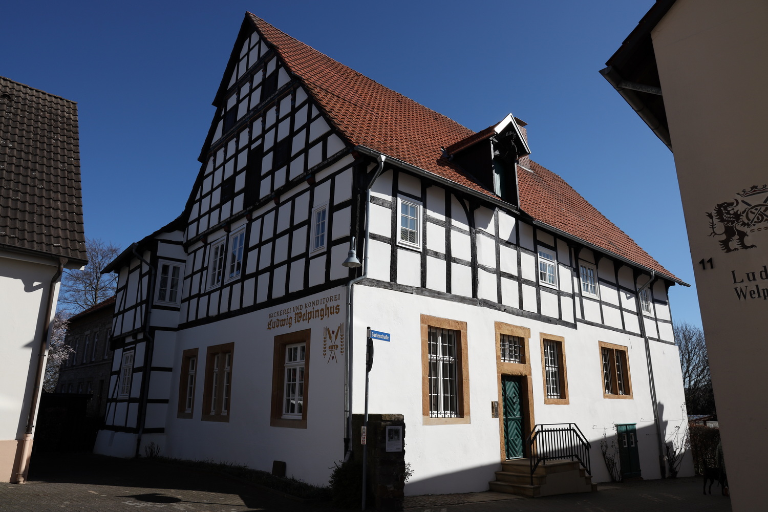 Borgholzhausen- Ältestes Gebäude 1489- Seit 1770 im Besitz einer Bäckerfamilie
