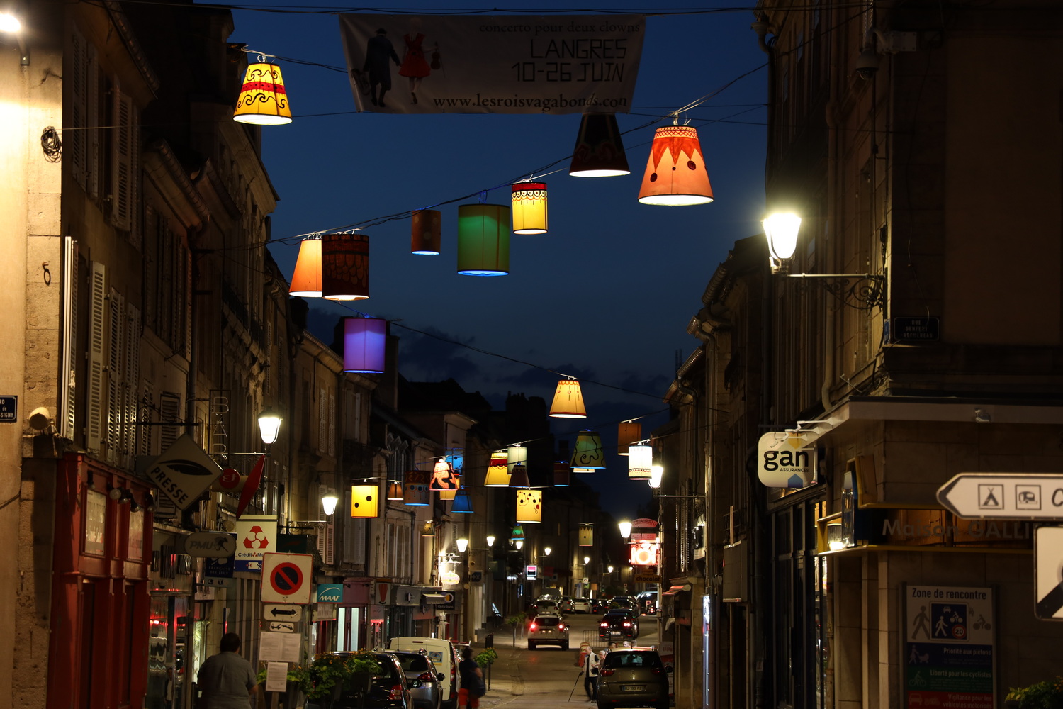 Lampenfest in Langres
