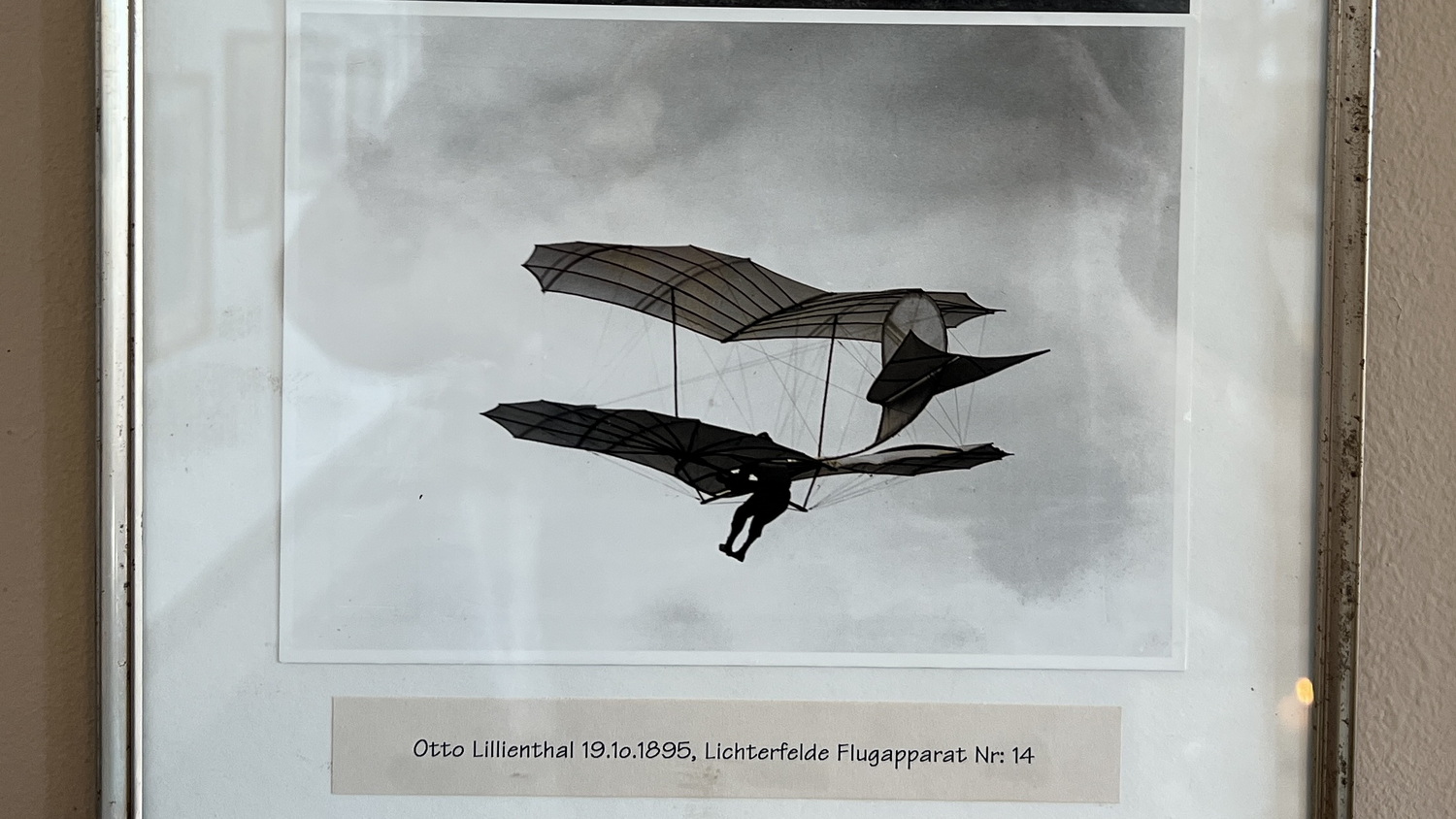 Gleitflieger Otto Lilienthal