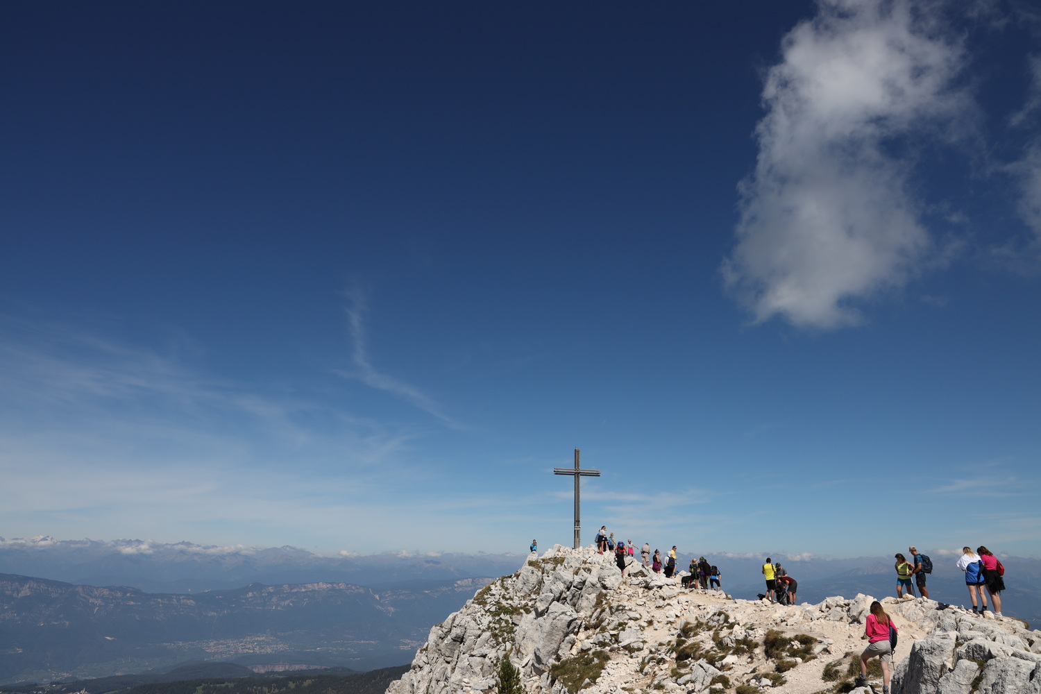 Am Gipfel der Weißhorns- Italien hat Ferien