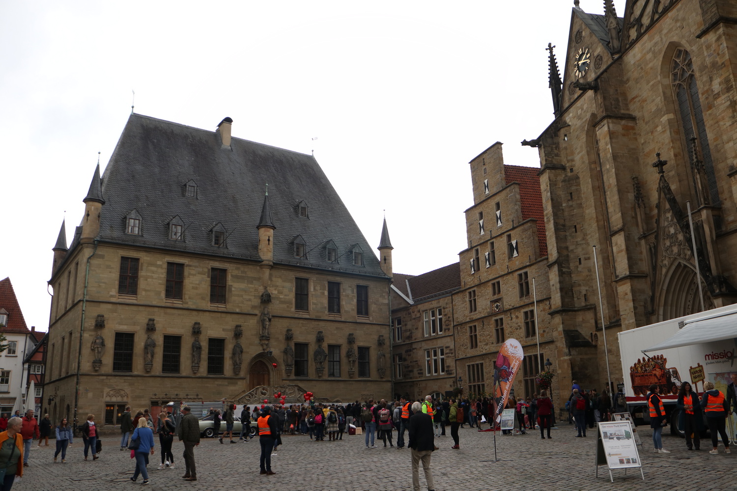 Marktplatz mit Rathaus Osnabrück