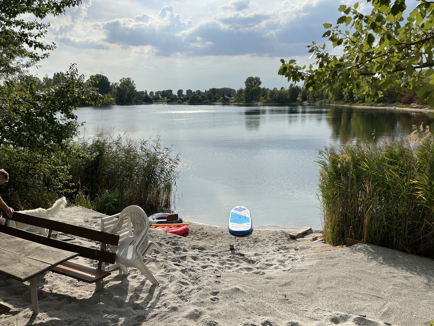 Kleines Paradies am See bei Otterstadt