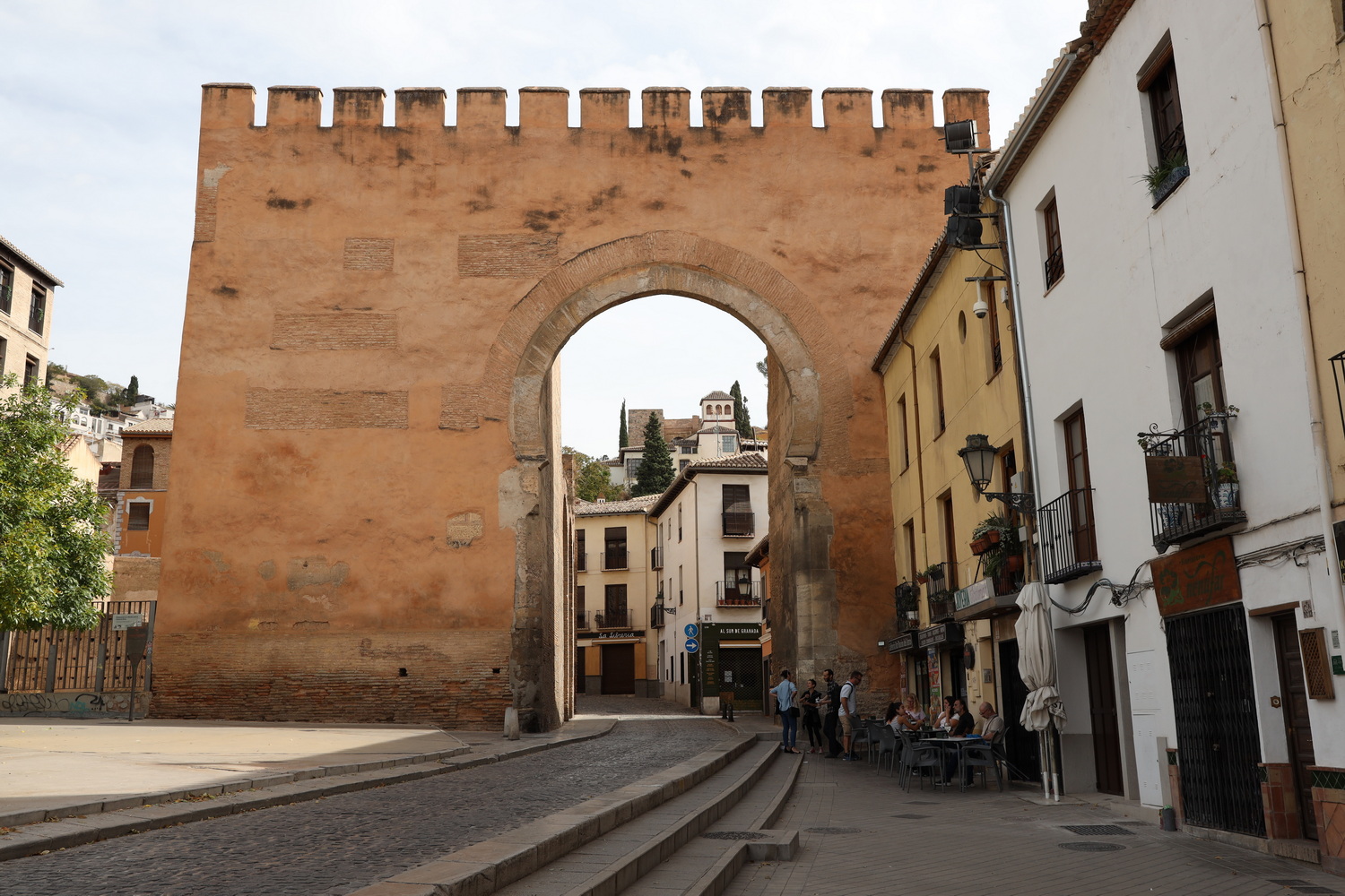 Puerta de Elvira- Zugang zum Albacín Viertel