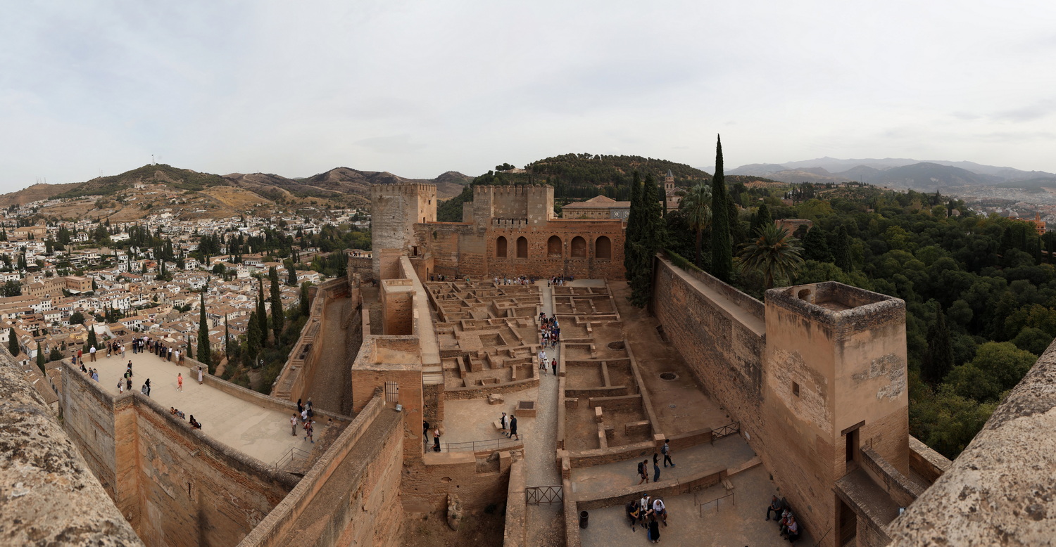Bollwerk auf der Alhambra- Die Zitadelle