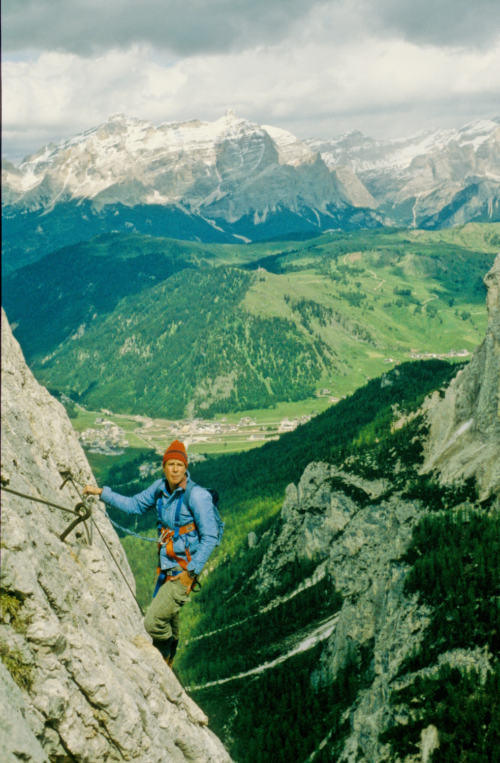 Piscadu-Klettersteig Sella- Sommer 1980 Südtirol (IT)