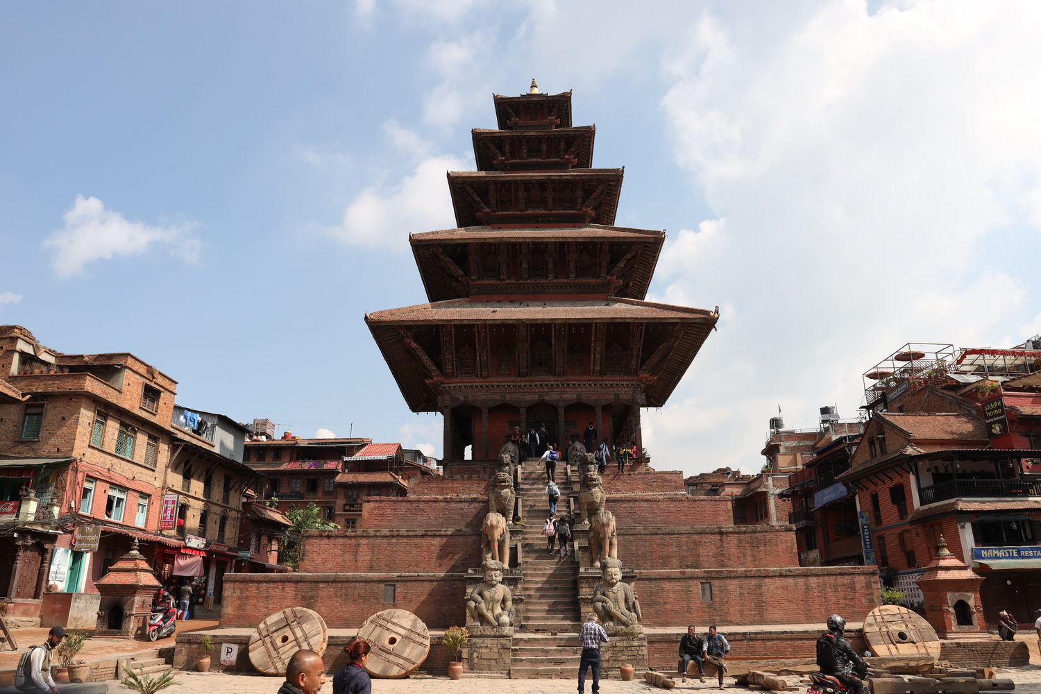 Bhaktapur- Taudmadhi Platz- Nyatapola-Tempel