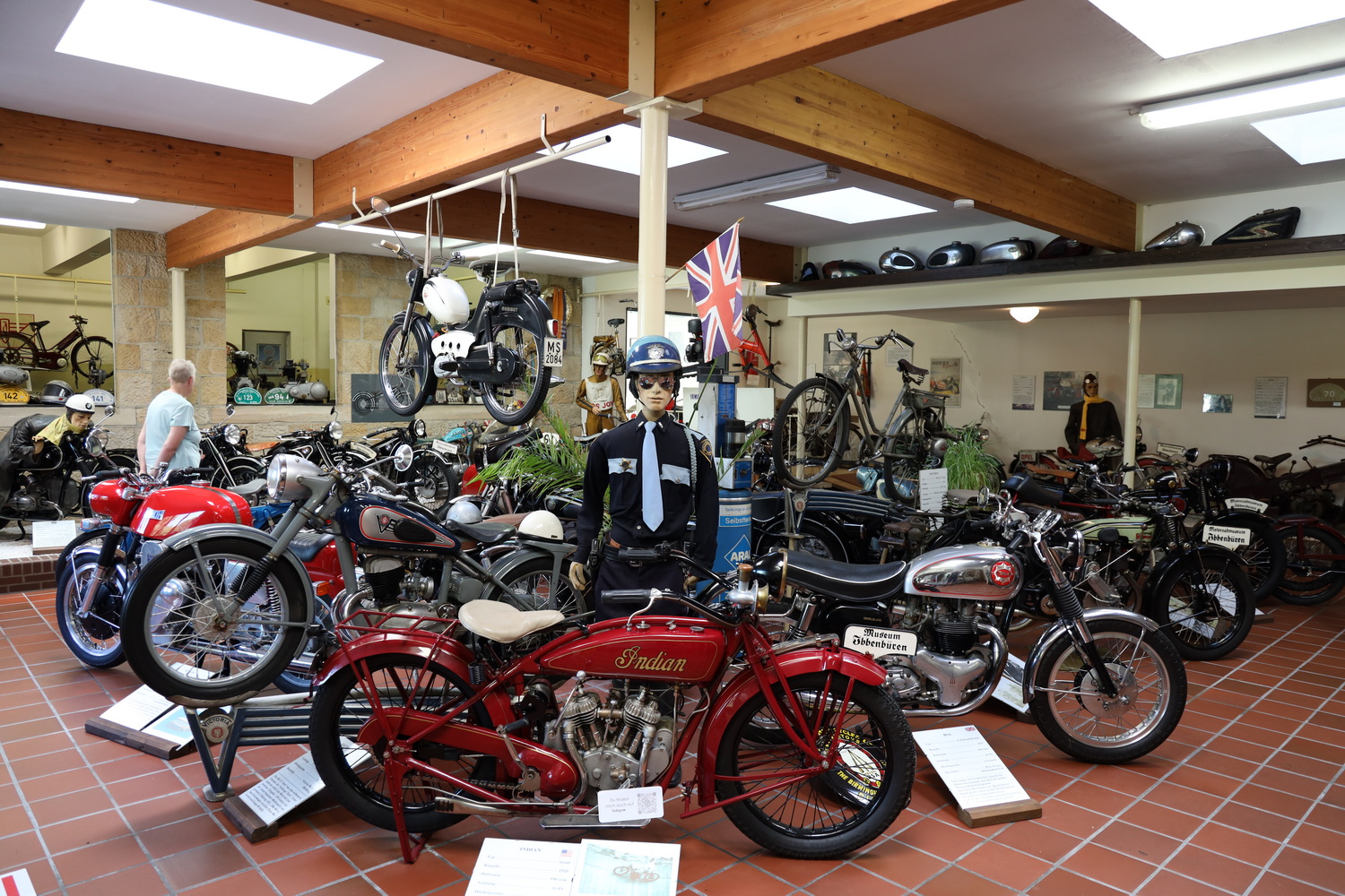 Vorzeigbare Sammlung- Motorrad-Museum Ibbenbüren