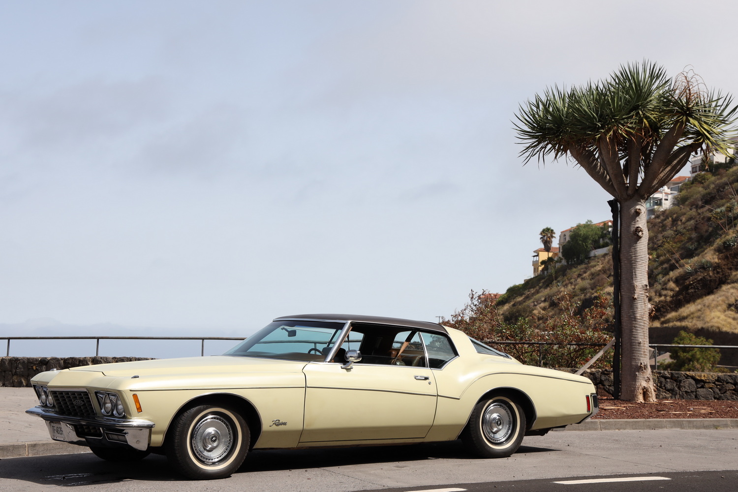 Autoikone der frühen 70er- Buick Riviera- 7,5L-V8-315PS- völlig ungeeignet für Teneriffas Straßen :-)