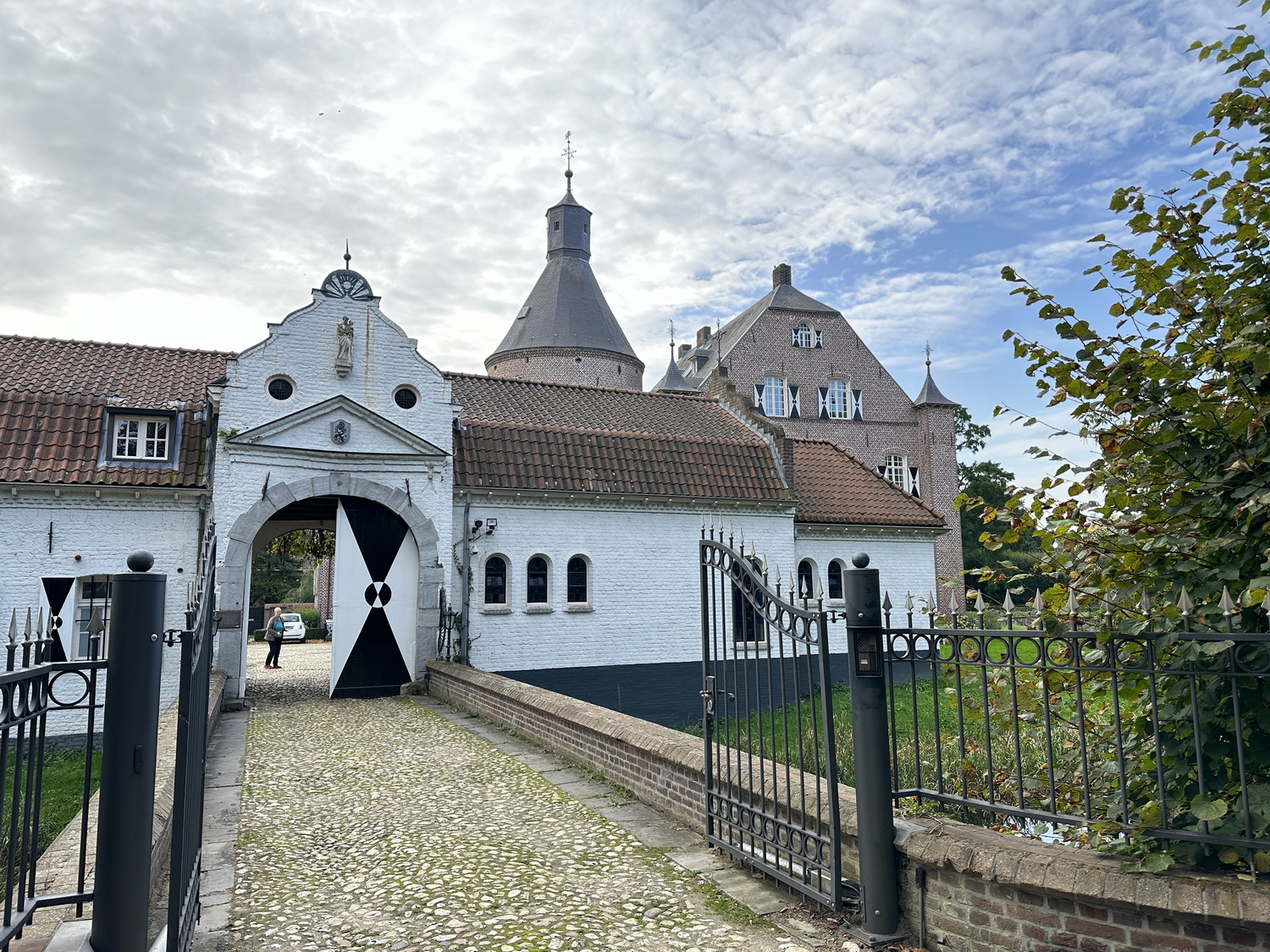 Einfahrt Schloss Aldenghoor