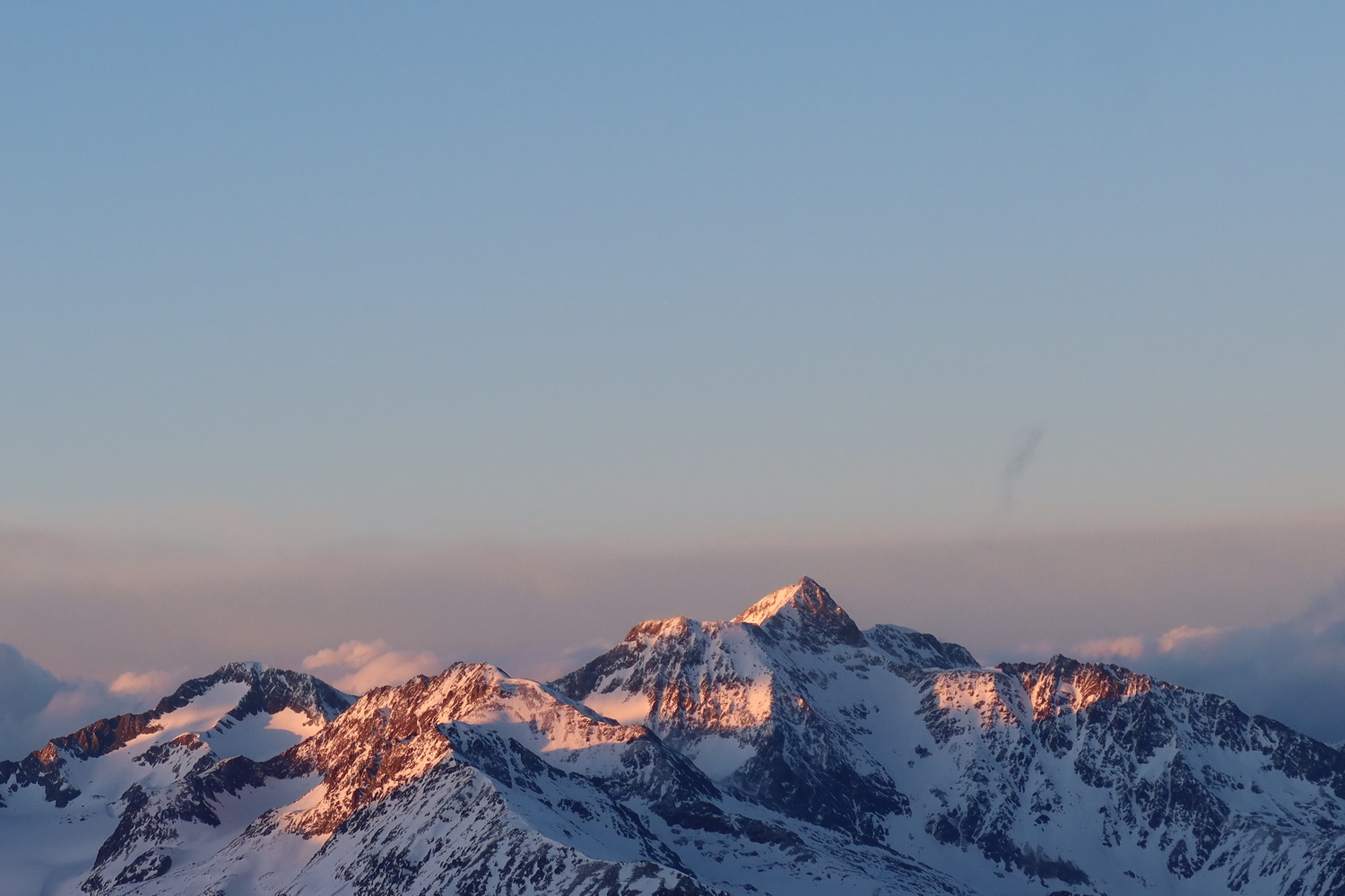Wildspitze 3768m- Höchster Berg Nordtirols und der Ötztaler Alpen