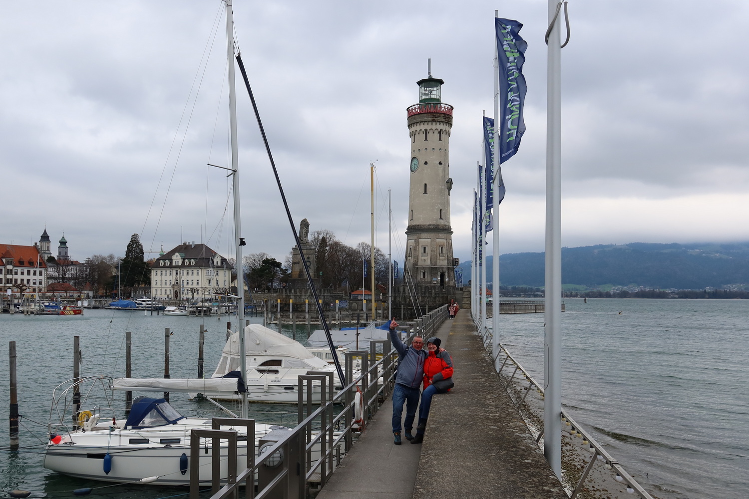 Hafeneinfahrt Lindau am Bodensee