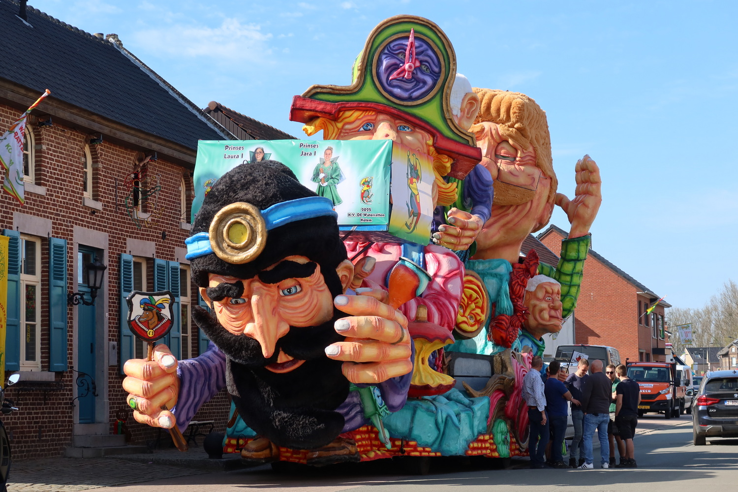 Karnevalswagen in Kotem