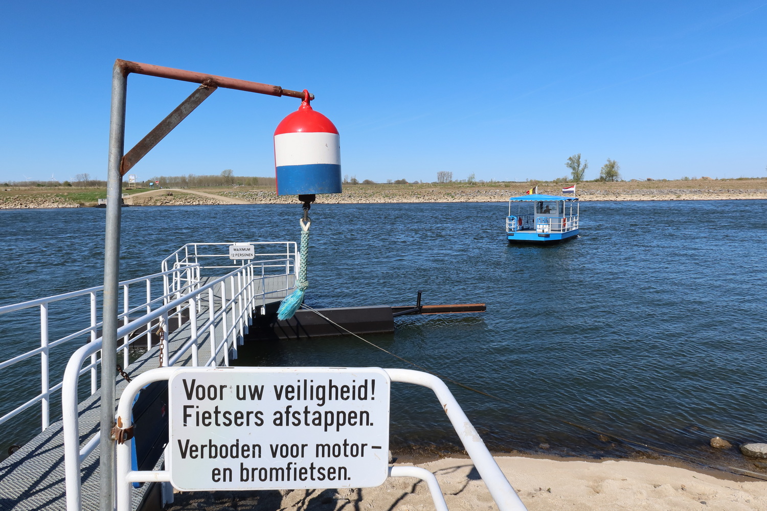 Grevenbicht- Kostenlose Überfahrt zwischen Holland und Belgien- t'Veerke