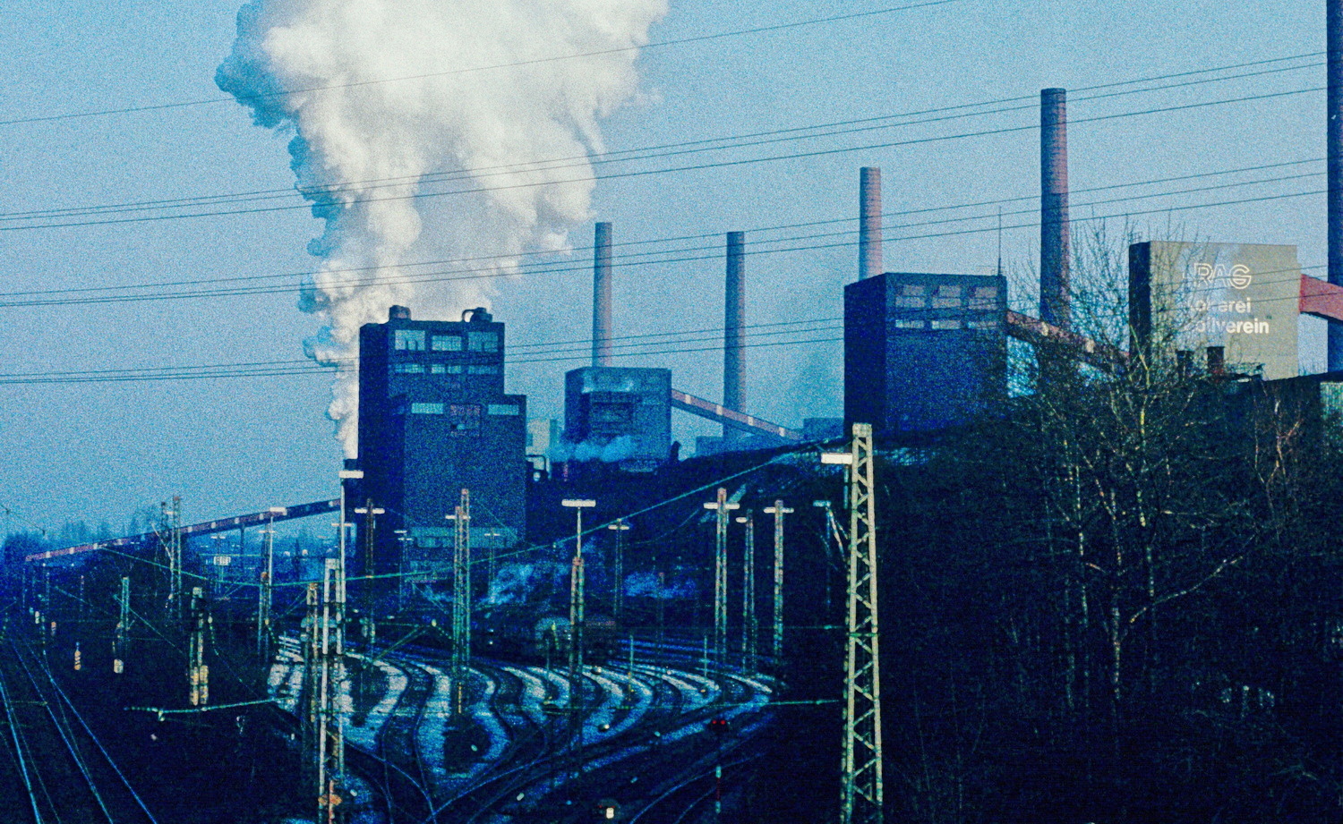 Kokerei Zollverein Essen- Im Januar 1991 noch im Betrieb