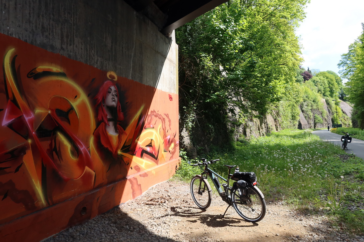 Nordbahntrasse- Streckenabschnitt Bramdelle