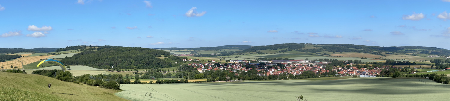 Soaring im Hangaufwind- Moritz machts vor