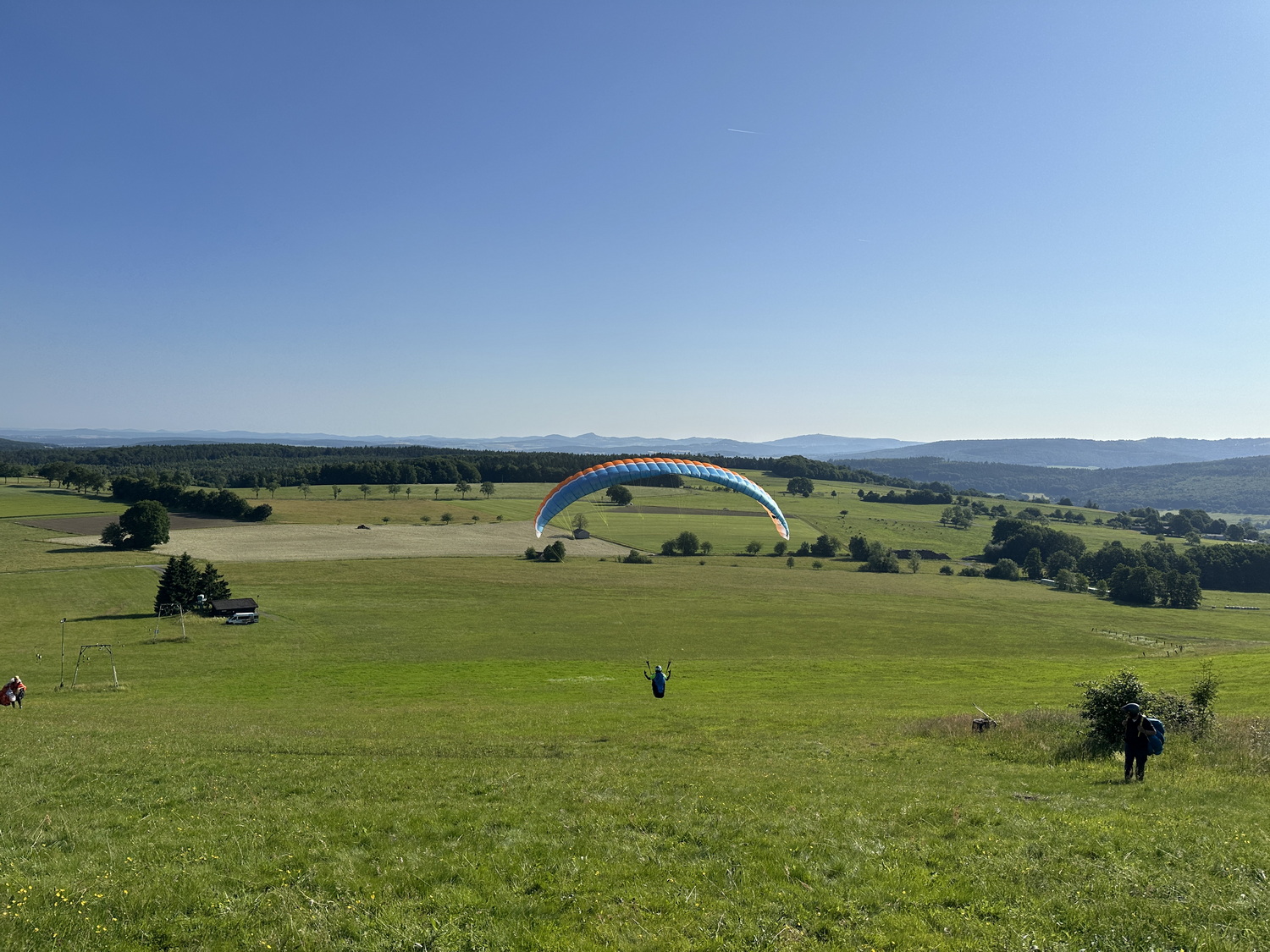 Perfekte Bedingungen in Heubach am Abend