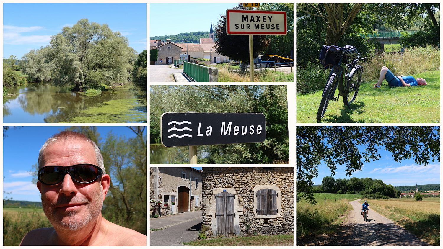 Abschalten an der Maas in Maxey-sur-Meuse