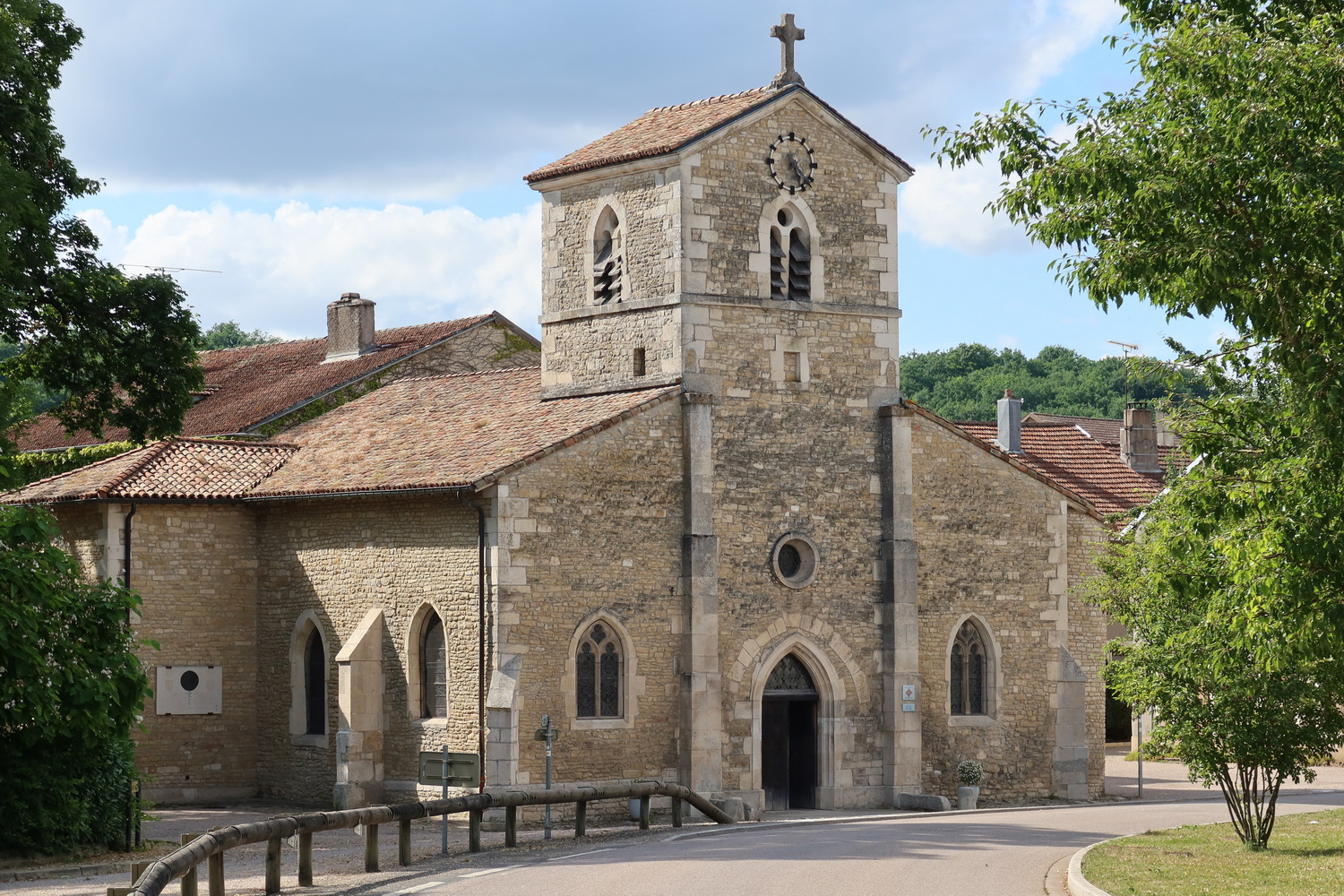 Domrémy- la- Pucelle- Èglise Saint Rémy- Taufkirche der Jeanne d'Arc