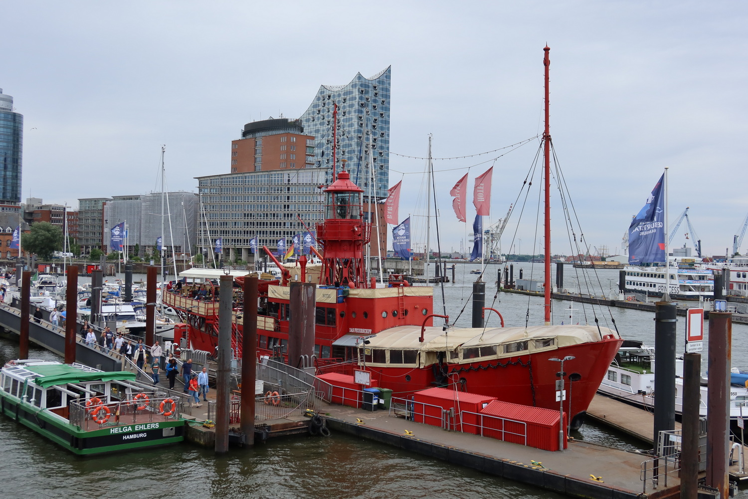 Am Niederhafen- Feuerschiff LV 13