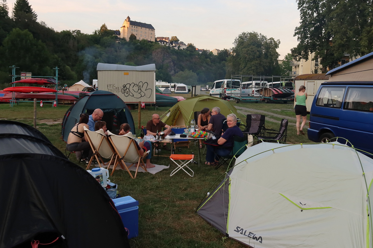 Basislager Zeltplatz Runkel