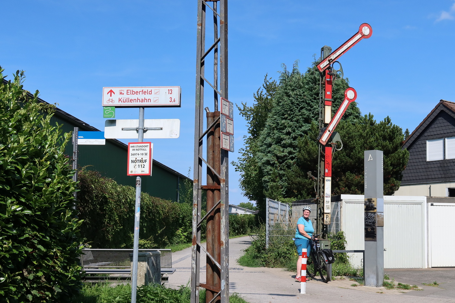Am südlichen Einstieg zur Sambatrasse