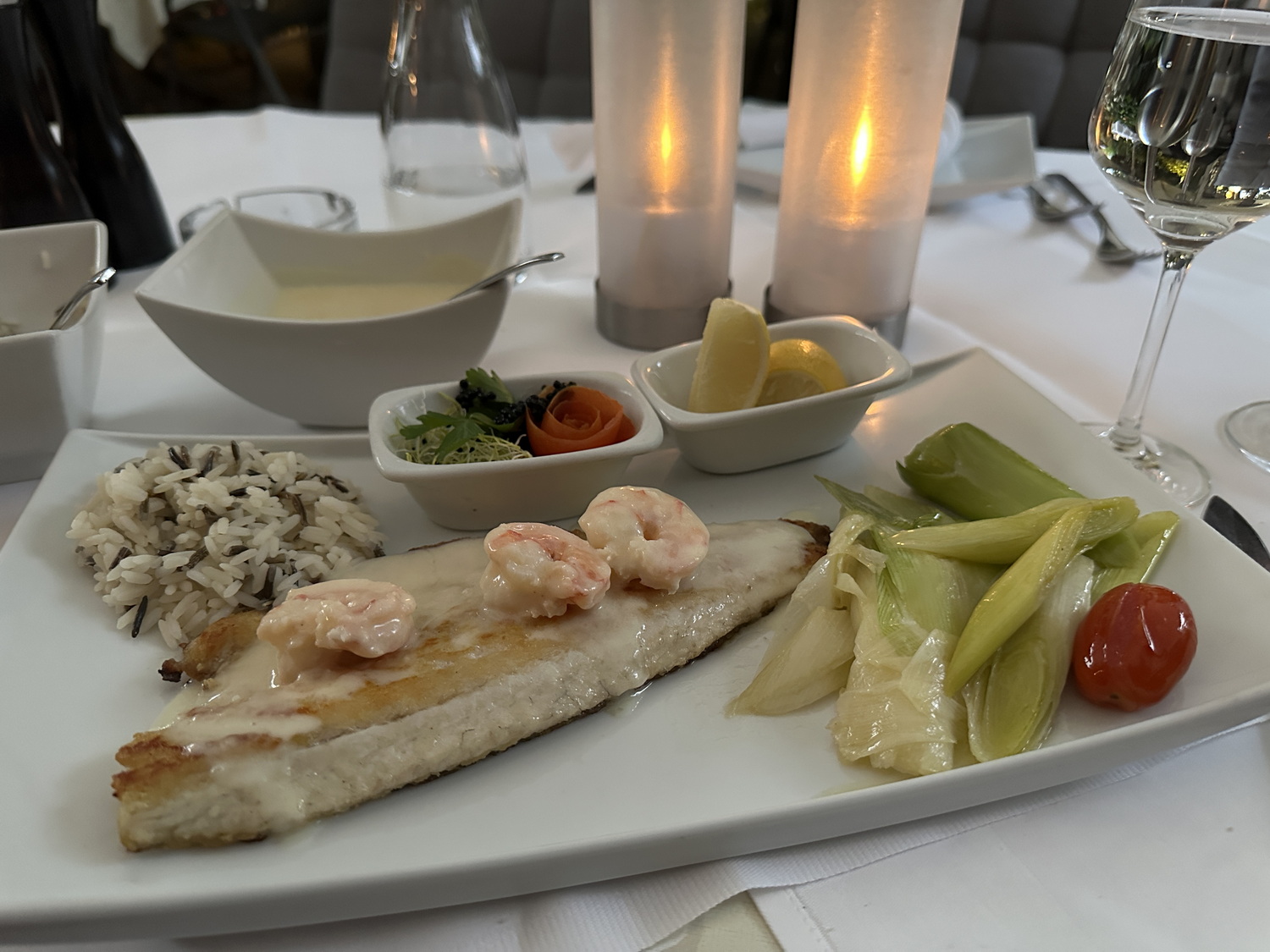 Der Wolfsbarsch im "El Erni"