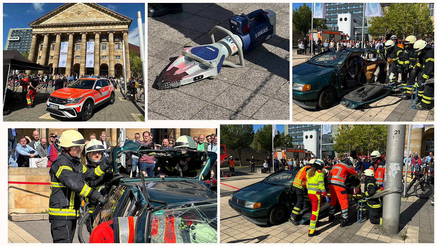 Wir schneiden sie raus!- Die Feuerwehr hat dafür das richtige Werkzeug