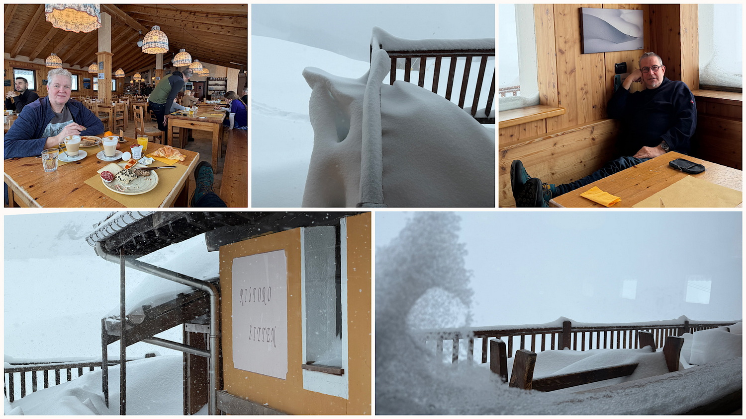 Dolcefarniente im Neuschnee