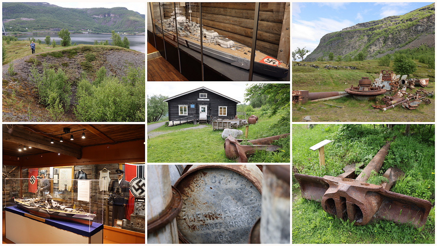Tirpitz Museum am Skåfjord