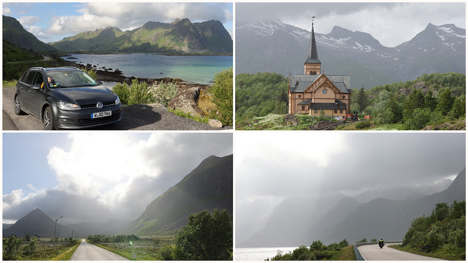Ankunft auf den Lofoten
