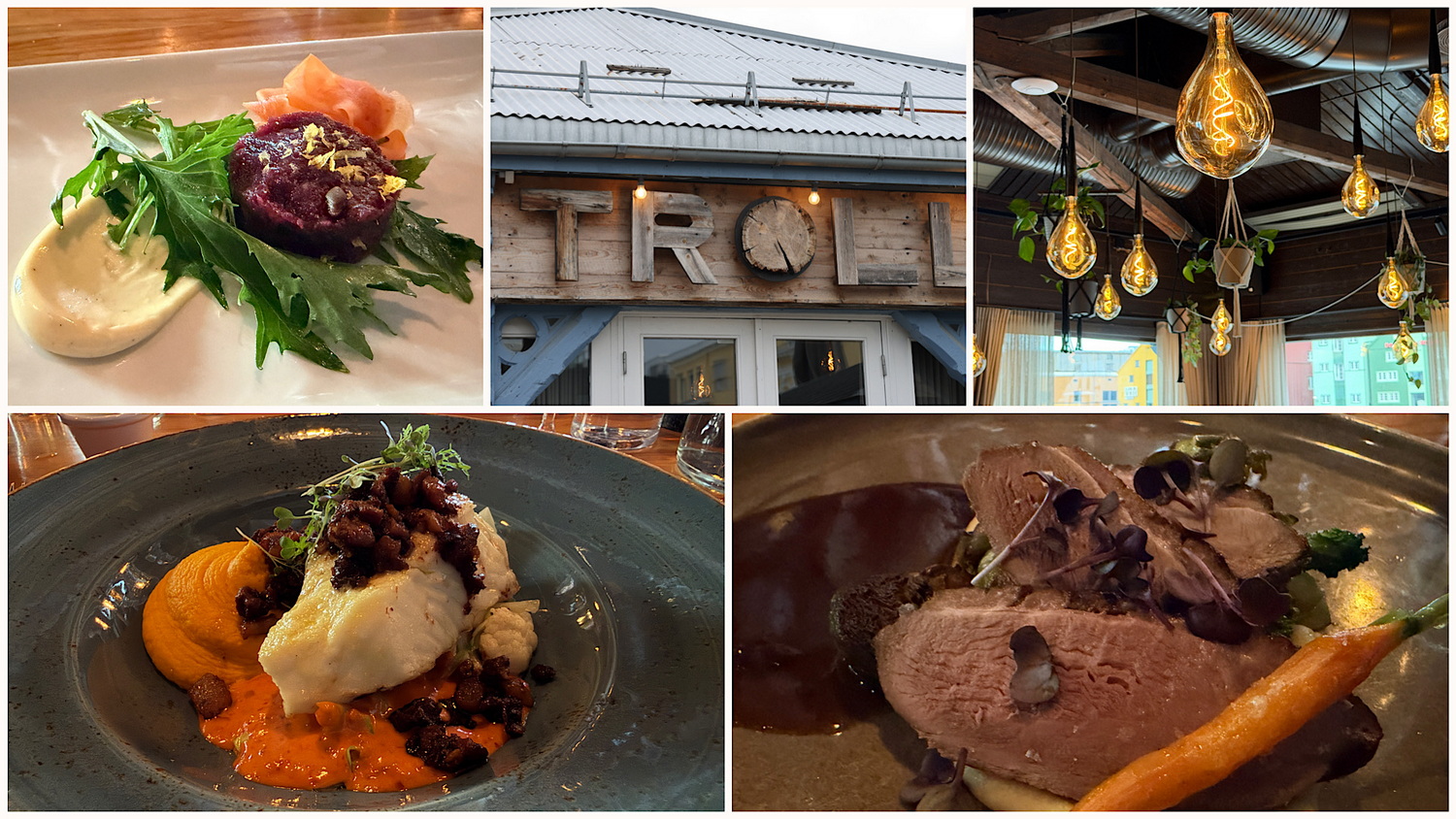 Leckeres Essen im "Troll"