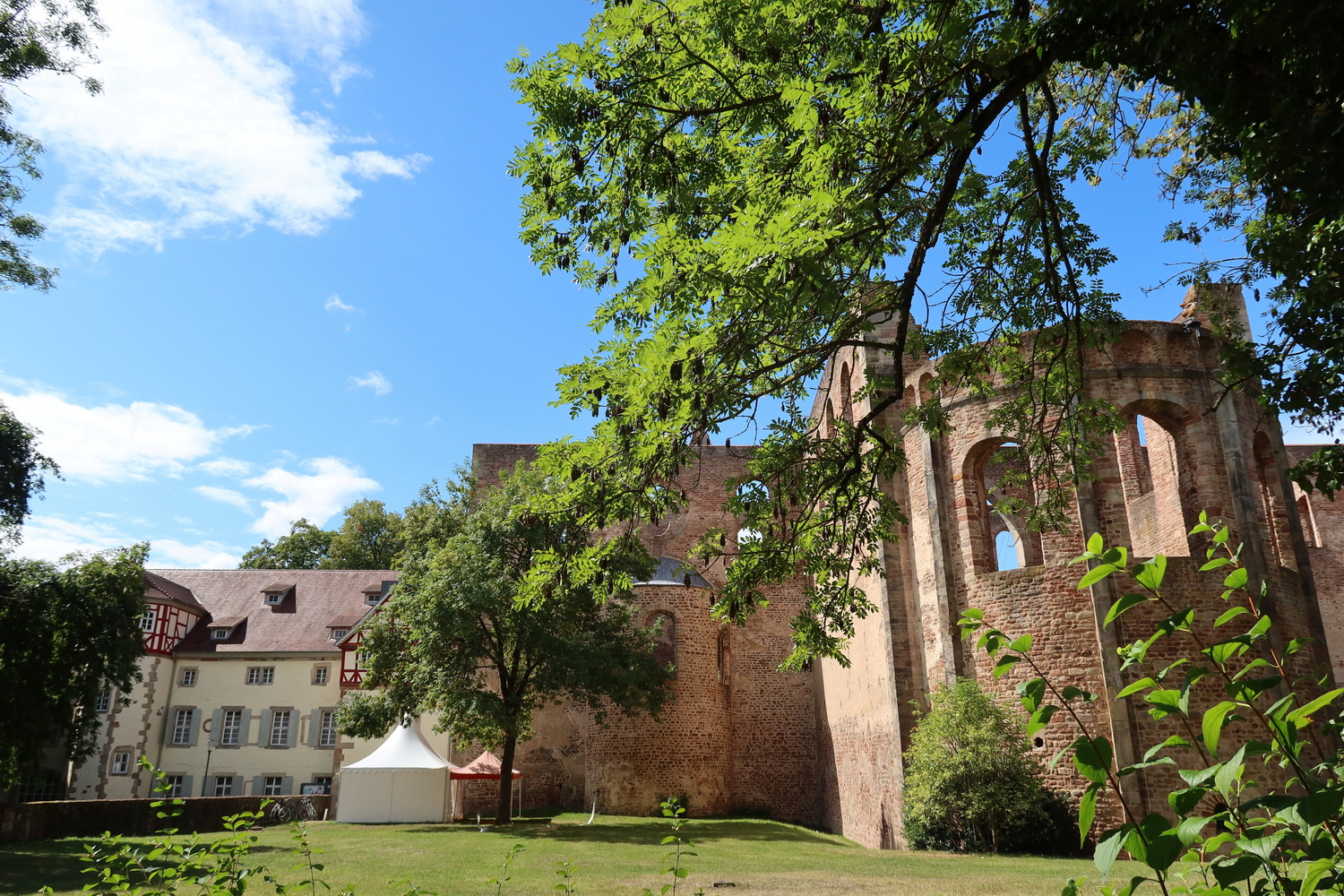 Bad Hersfeld- Ruine der ehemaligen Benediktinerabtei