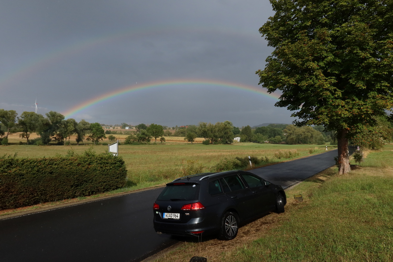 Leider kein Flugwetter