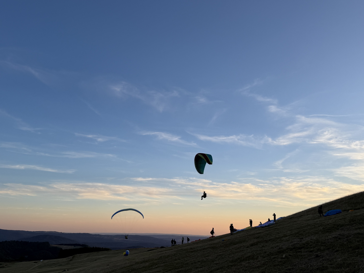 Doch noch ein Flug am Abend
