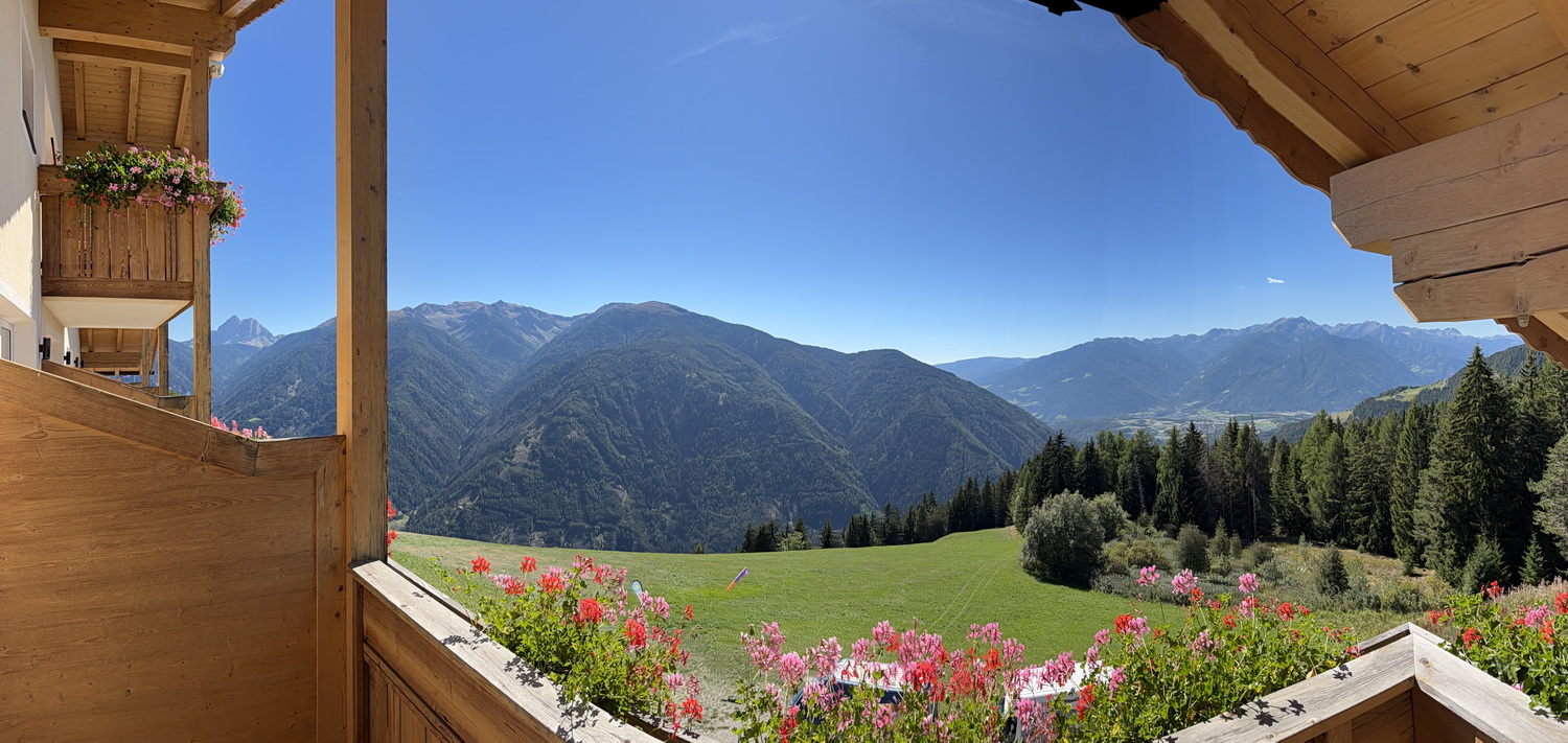 Blick aus dem Fenster nach Süden