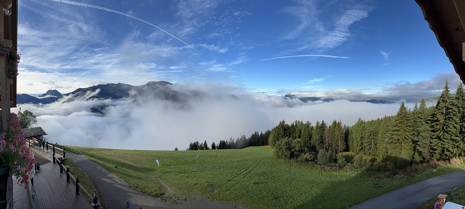 Warten auf Tal- Sicht am Donnerstag